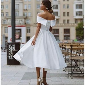 Reception or wedding dress